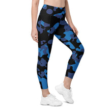 Load image into Gallery viewer, Camo&lt;br/&gt;(Blue)&lt;br/&gt;[Leggings]