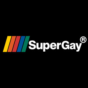 SuperGay Logo<br/>Rainbow<br/>(Embroidered)<br/>[Classic]