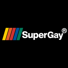 Load image into Gallery viewer, SuperGay Logo&lt;br/&gt;(Embroidered)&lt;br/&gt;[Classic Hoodie]