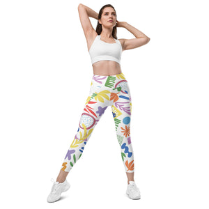 Garden<br/>(White)<br/>[Leggings]