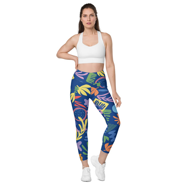 Garden<br/>(Blue)<br/>[Leggings]