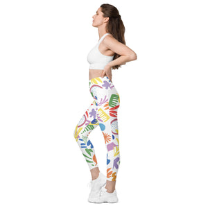Garden<br/>(White)<br/>[Leggings]