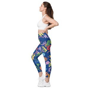 Garden<br/>(Blue)<br/>[Leggings]