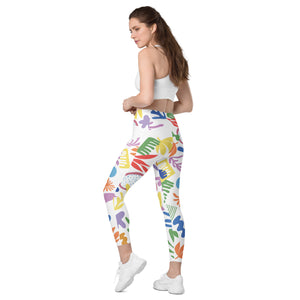 Garden<br/>(White)<br/>[Leggings]