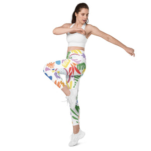 Garden<br/>(White)<br/>[Leggings]