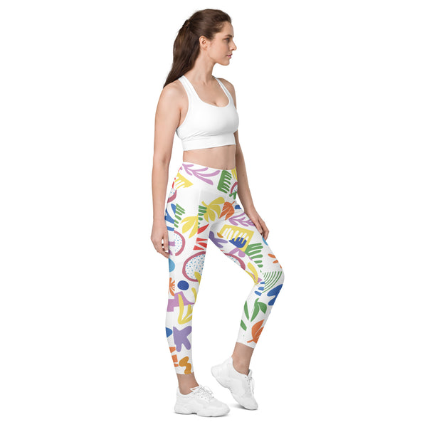 Garden<br/>(White)<br/>[Leggings]