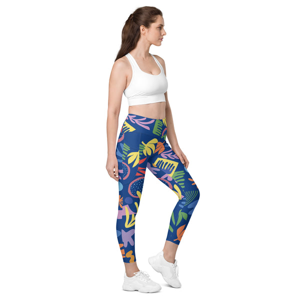 Garden<br/>(Blue)<br/>[Leggings]