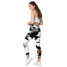 Load image into Gallery viewer, Abstract&lt;br/&gt;(Black)&lt;br/&gt;[Leggings]