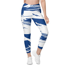 Load image into Gallery viewer, Abstract&lt;br/&gt;(Blue)&lt;br/&gt;[Leggings]