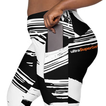 Load image into Gallery viewer, Abstract&lt;br/&gt;(Black)&lt;br/&gt;[Leggings]