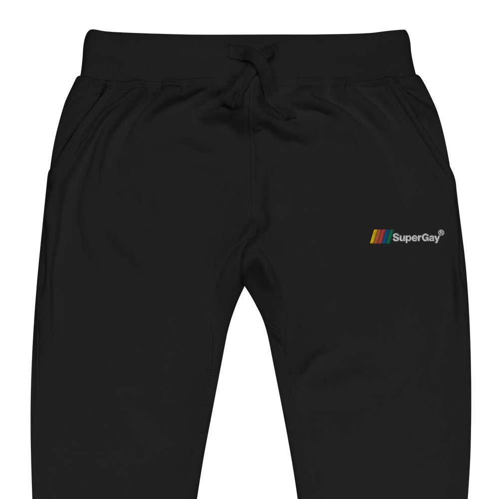 SuperGay Logo<br/>(Embroidered)<br/>[Sweatpants]