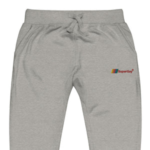 SuperGay Logo<br/>Red Text<br/>(Embroidered)<br/>[Sweatpants]