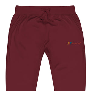 SuperGay Logo<br/>Red Text<br/>(Embroidered)<br/>[Sweatpants]