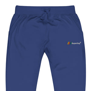 SuperGay Logo<br/>(Embroidered)<br/>[Sweatpants]