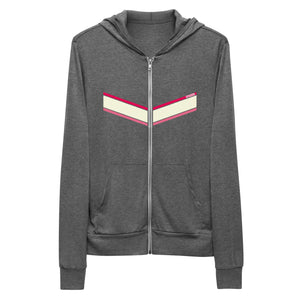 Narrow Diagonals<br/>(Rose, Cream, Pink)<br/>[Classic Hoodie]