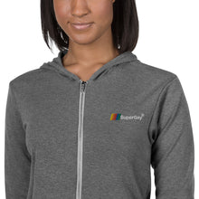 Load image into Gallery viewer, SuperGay Logo&lt;br/&gt;(Embroidered)&lt;br/&gt;[Classic Hoodie]