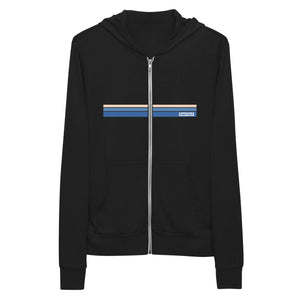 Horizontal Stripes<br/>(Sand, Blue, Navy)<br/>[Classic Hoodie]
