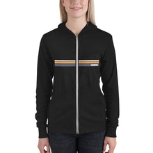 Load image into Gallery viewer, Horizontal Stripes&lt;br/&gt;(Sand, Tan, Charcoal)&lt;br/&gt;[Classic Hoodie]