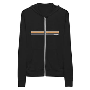 Horizontal Stripes<br/>(Sand, Tan, Charcoal)<br/>[Classic Hoodie]