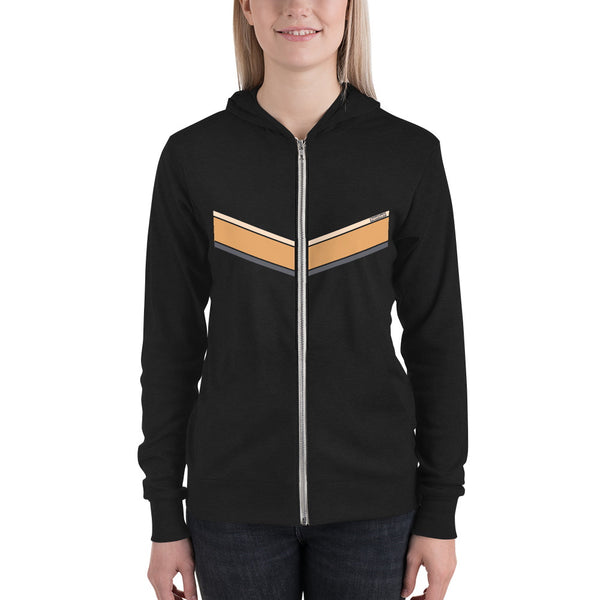 Narrow Diagonals<br/>(Sand, Tan, Charcoal)<br/>[Classic Hoodie]