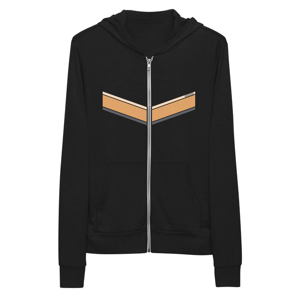 Narrow Diagonals<br/>(Sand, Tan, Charcoal)<br/>[Classic Hoodie]