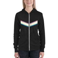 Load image into Gallery viewer, Narrow Diagonals&lt;br/&gt;(Pink, Cream, Sky)&lt;br/&gt;[Classic Hoodie]
