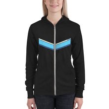 Load image into Gallery viewer, Narrow Diagonals&lt;br/&gt;(Cream, Sky, Navy)&lt;br/&gt;[Classic Hoodie]