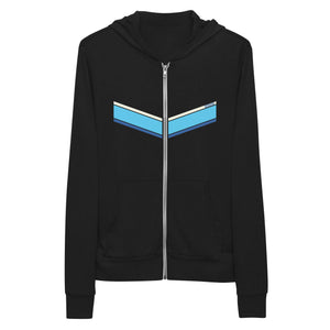 Narrow Diagonals<br/>(Cream, Sky, Navy)<br/>[Classic Hoodie]