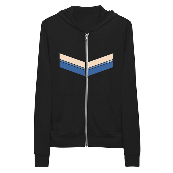 Wide Diagonals<br/>(Sand, Blue, Navy)<br/>[Classic Hoodie]