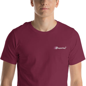 SuperGay Logo<br/>Pinks<br/>(Embroidered)<br/>[Classic]