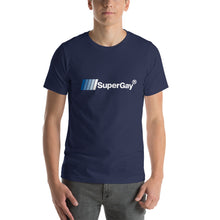 Load image into Gallery viewer, SuperGay Logo&lt;br/&gt;(Blues)&lt;br/&gt;[Classic]