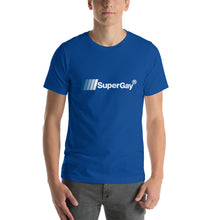 Load image into Gallery viewer, SuperGay Logo&lt;br/&gt;(Blues)&lt;br/&gt;[Classic]