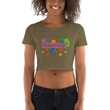 Load image into Gallery viewer, Koi (Purple)&lt;br/&gt;[Crop Women]